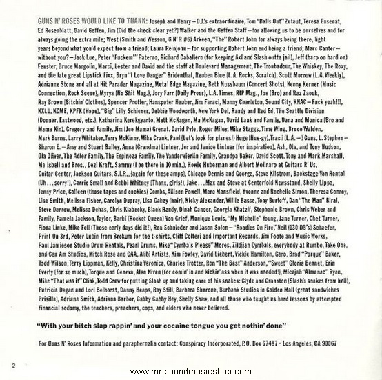 Guns N' Roses - Appetite For Destruction