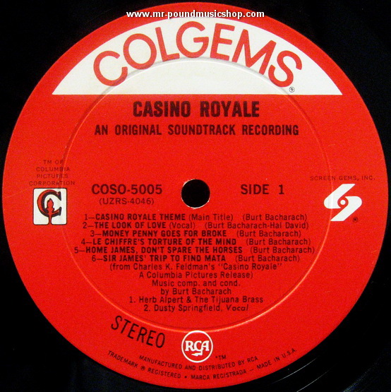 Burt Bacharach - Casino Royale (Original Motion Picture Soundtrack)