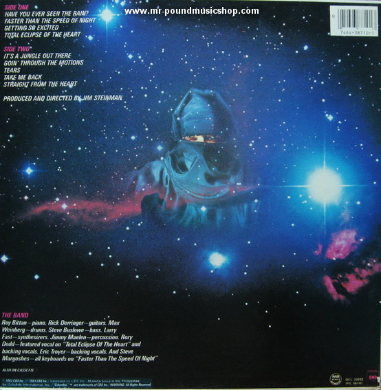 Bonnie Tyler - Faster Than The Speed Of Night