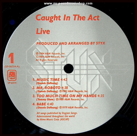 Styx - Caught in The Act Live