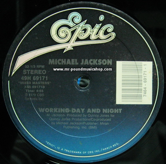 Michael Jackson - Beat It / Working Day And Night
