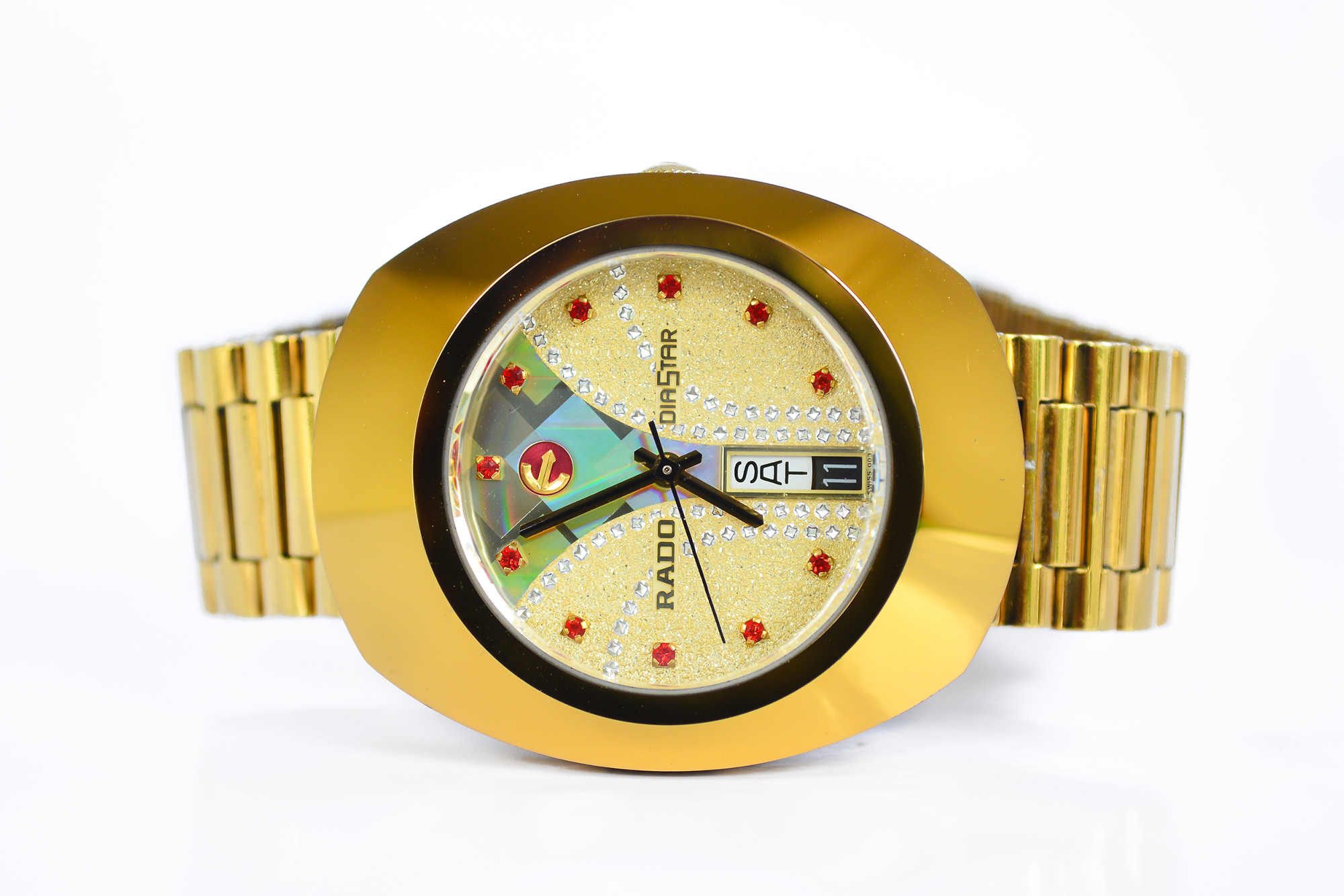 Rado Diastar เรือนทอง หน้าน้ำพุ พลอยแดง รุ่นใหม่