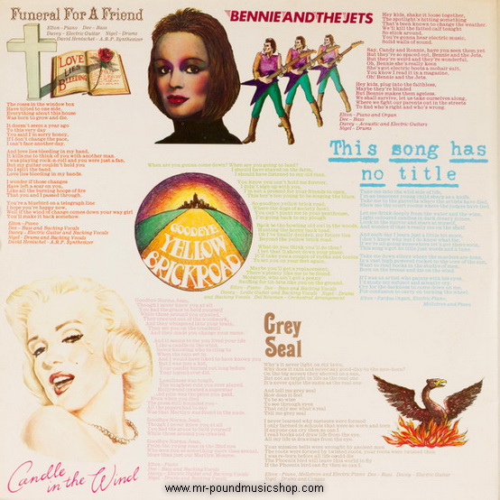 Elton Jones - Goodbye Yellow Brick Road