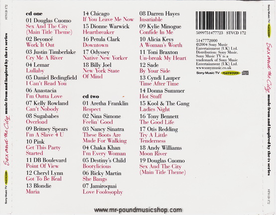 Various Artists - Sex And The City - Music From And Inspired By The TV Series