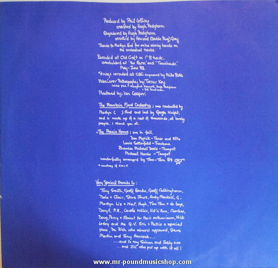 Phil Collins - Hello, I Must Be Going!