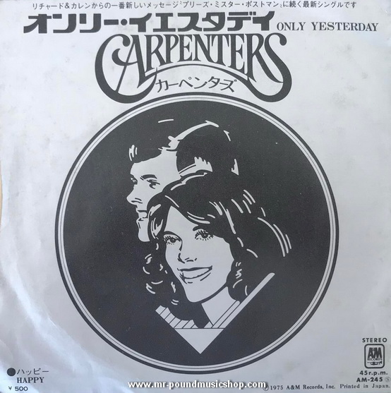 Carpenters - Only Yesterday / Happy