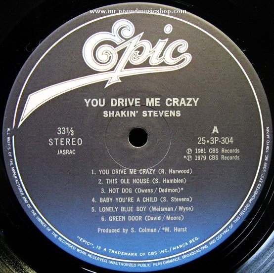 Shakin' Stevens – You Drive Me Crazy