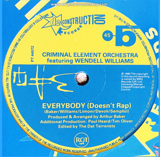 Criminal Element Orchestra - Everybody (Rap)