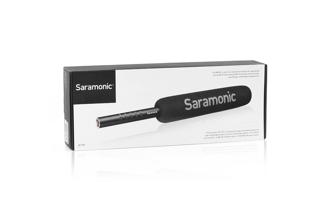 Saramonic SR-TM7 15" Super-Cardioid Broadcast XLR Shotgun Condenser Microphone