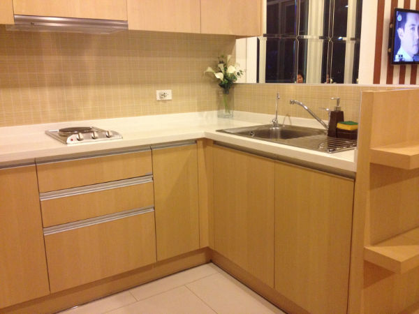 For rent condo Villa Rachatewi Duplex Garden view