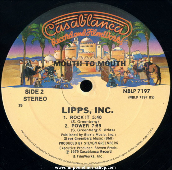 Lipps, Inc. - Mouth To Mouth