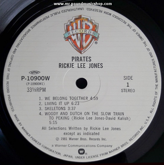 Rickie Lee Jones - Pirates