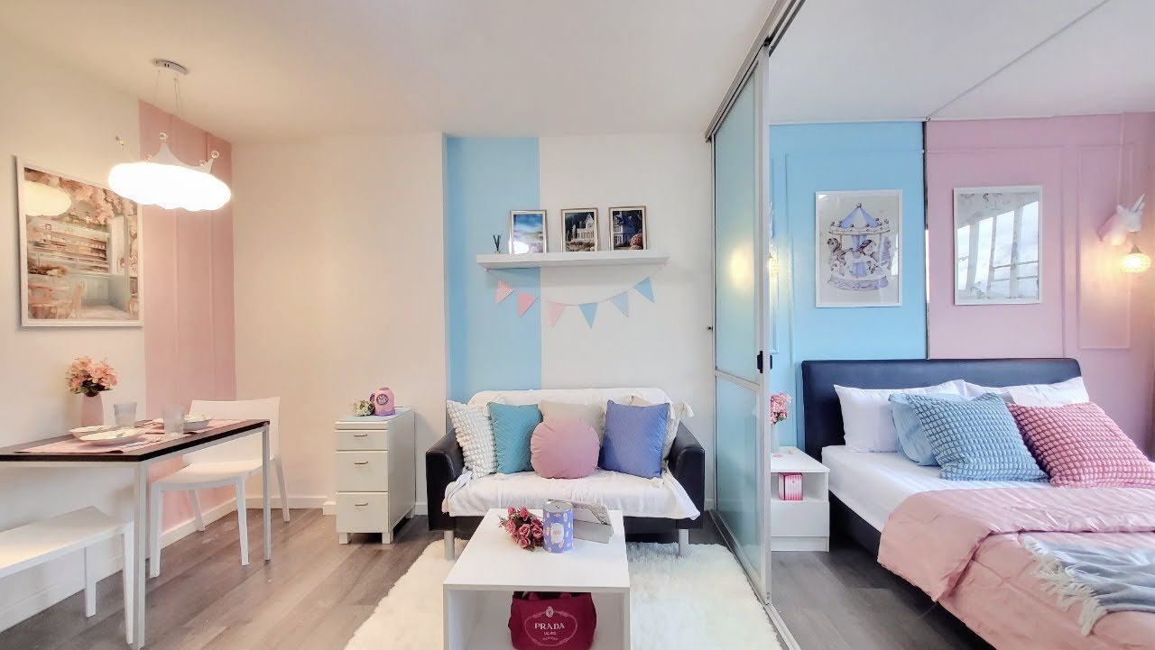 ให้เช่าคอนโด ดีคอนโด แคมปัส รีสอร์ท บางนา (dCondo Campus Resort Bangna 1 ห้องนอน