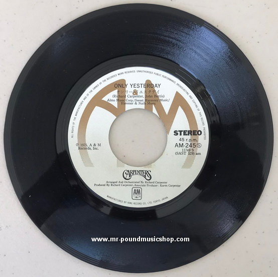 Carpenters - Only Yesterday / Happy