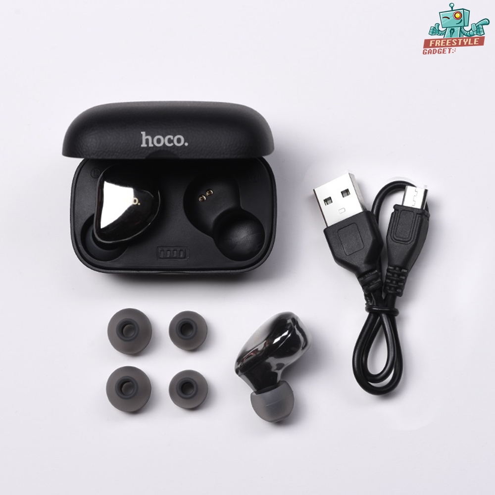 Hoco ES25 Easy Talk True Wireless Headset - หูฟังบูลทูธพร้อมเคสชาร์จ