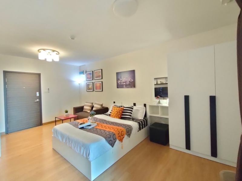 ให้เช่าถูก คอนโด ศุภาลัย วิสต้า แยกติวานนท์ - นนทบุรี ชั้น30 ห่าง MRT 200เมตร ให้เช่าเพียง 7,500 บาท ขนาดห้อง 34 ตร.ม.