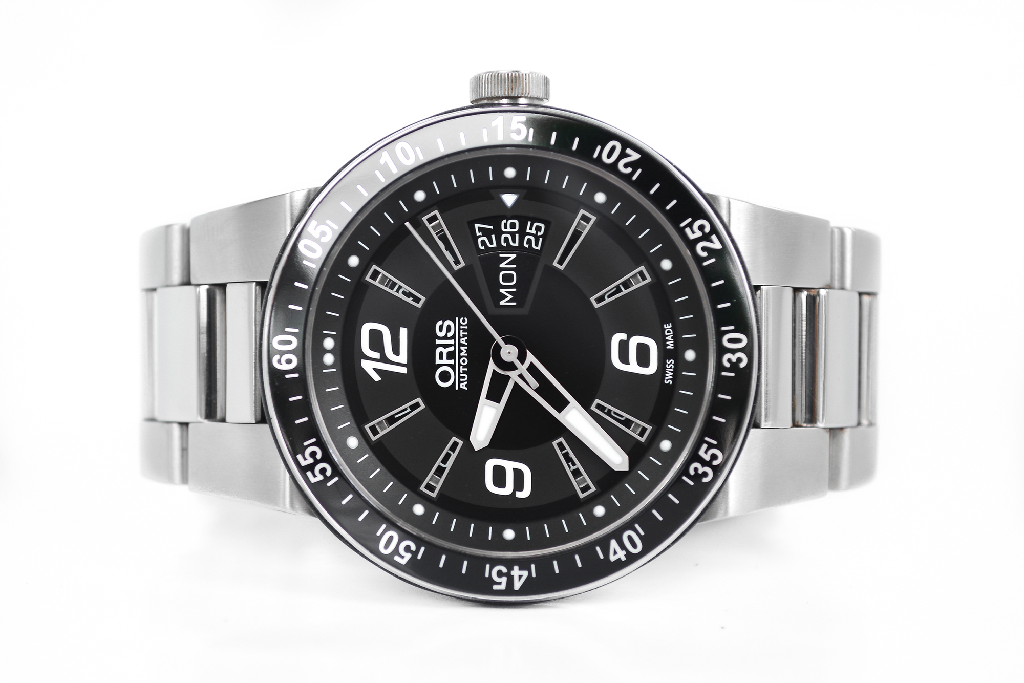Oris Williams F1 Team Day-Date Auto สายเหล็ก