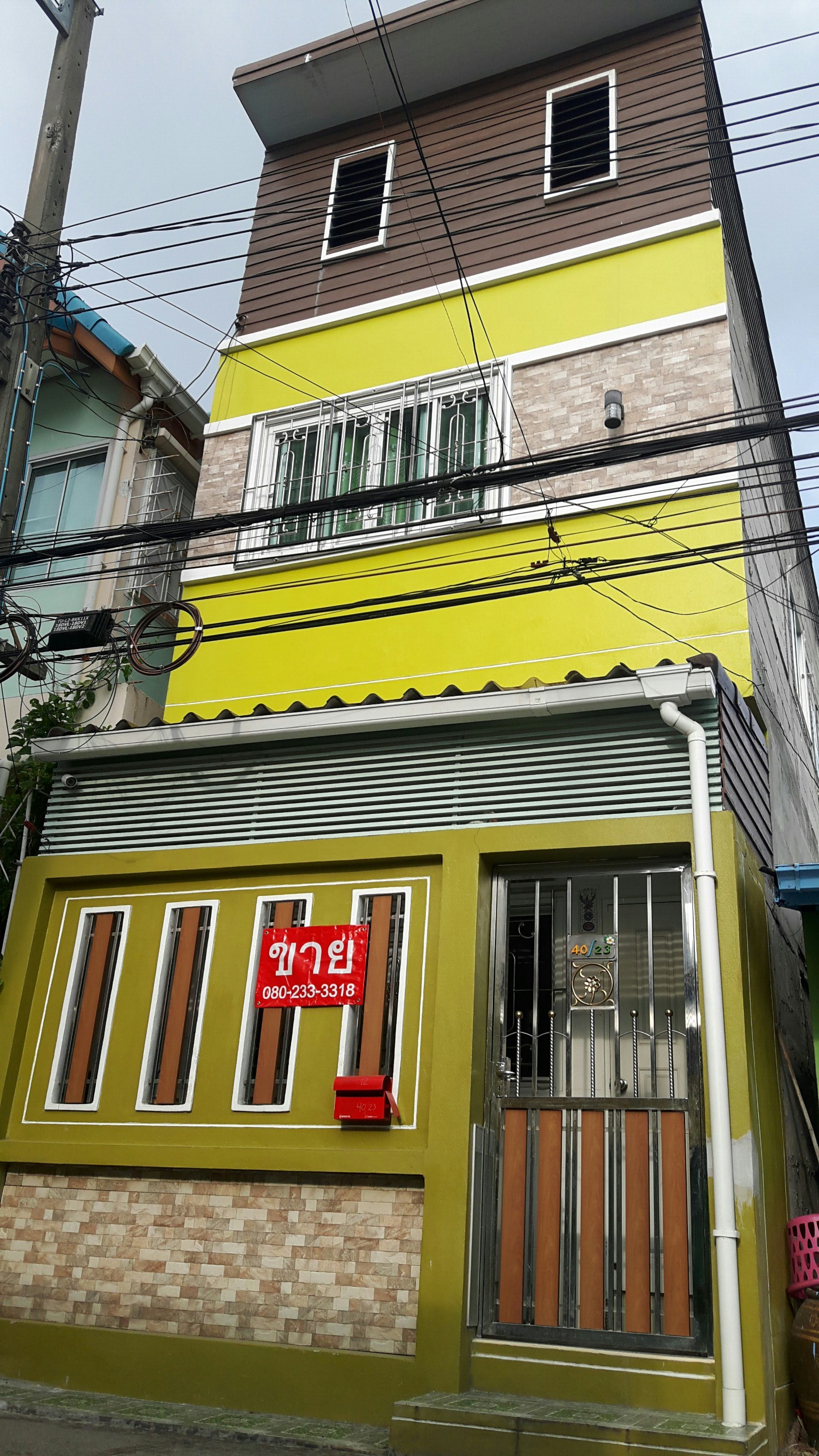 รหัสทรัพย์ 33318 ขายห้องเช่า(อพาร์ทเม้นท์ ลาดกระบัง 46 ) 2 ชั้น อยู่ในซอย ลาดกระบัง 46