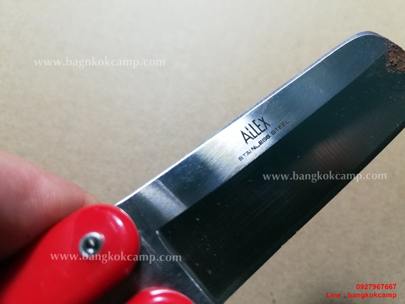 มีดญี่ปุ่น, มีดพับญี่ปุ่น รุ่นเก่า JAPAN ใหม่เก่าเก็บ (สีแดง)