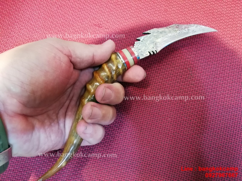 มีดดามัสกัส ด้ามเขา