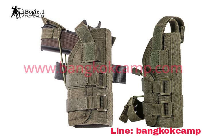 ซองปืนผ้า CORDURA ยี่ห้อBogie.1 สีเขียว