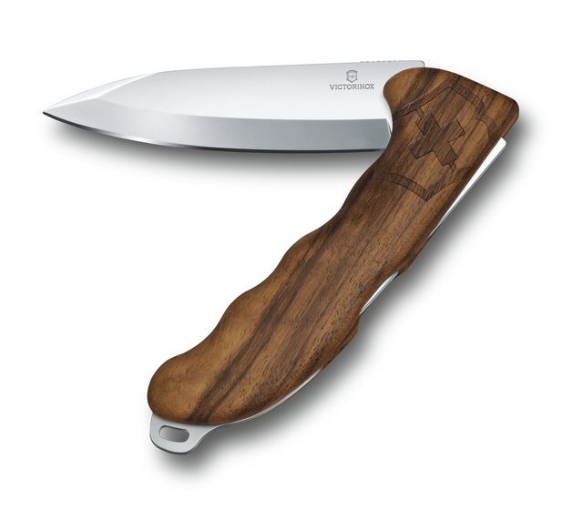 มีดพับ VICTORINOX Hunter Pro Wood พร้อมซอง (NIB)