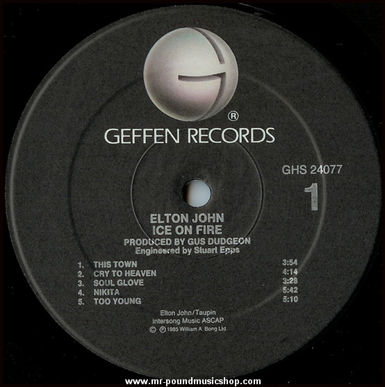 Elton John - Ice On Fire