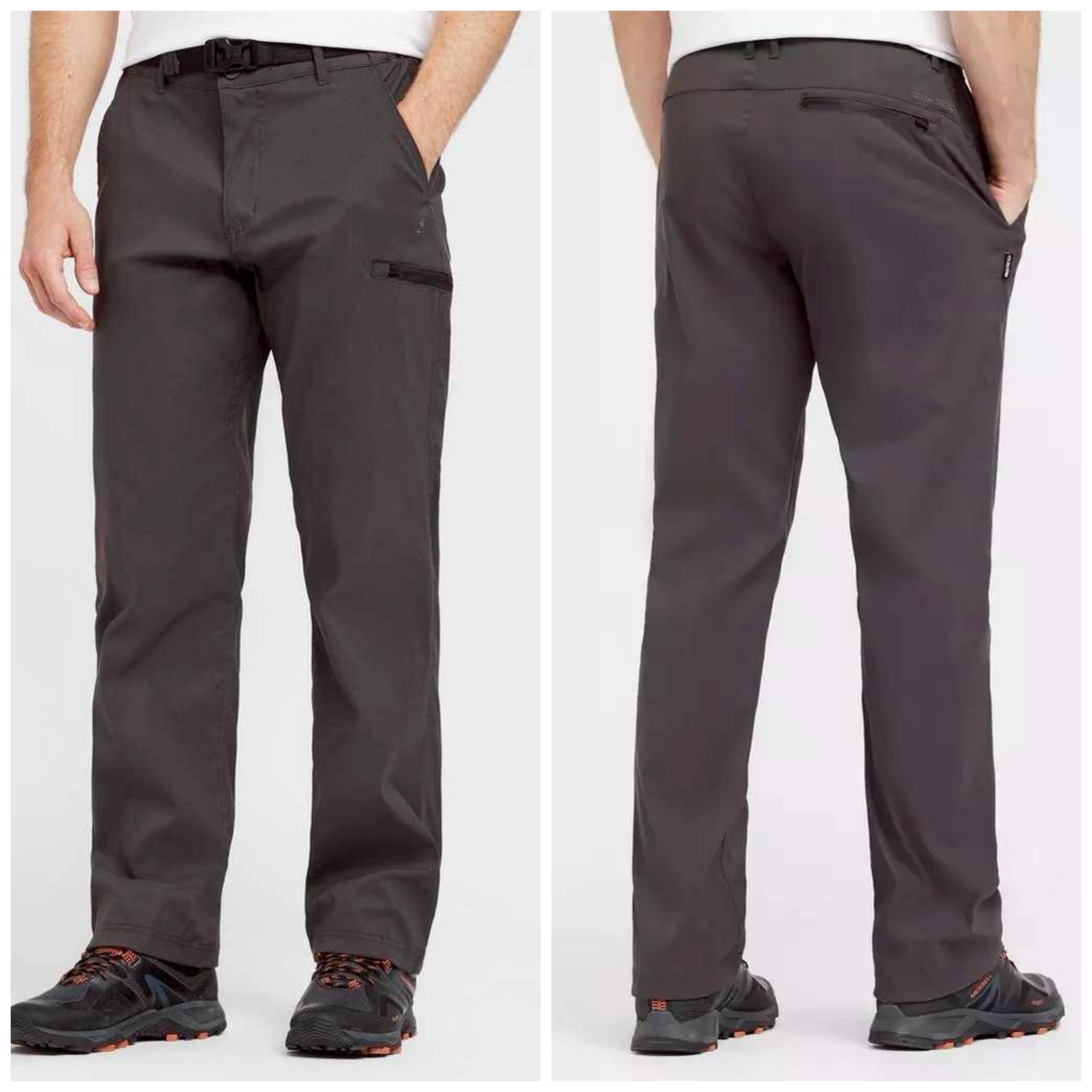 Craghoppers Men's Kiwi Pro Stretch Trousers with Belt