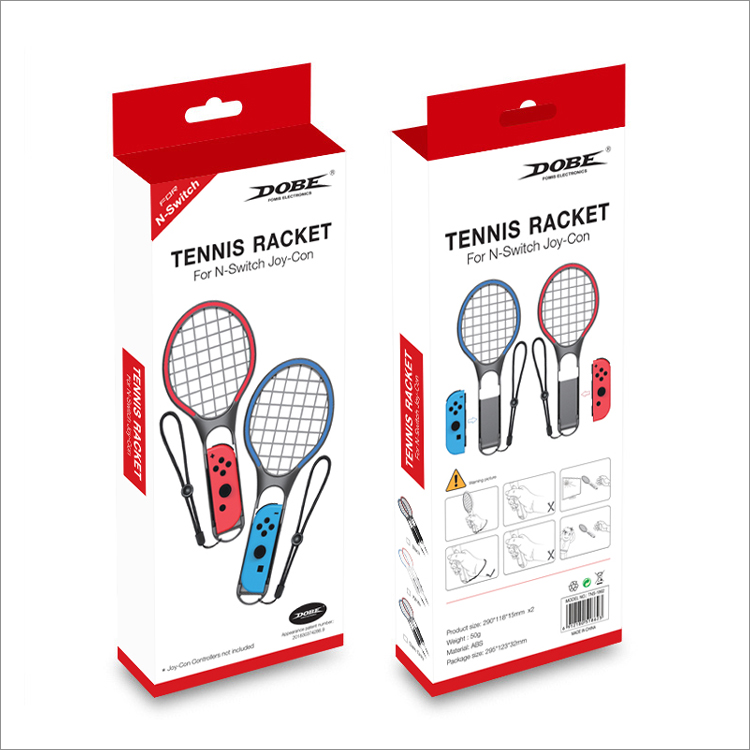 DOBE Tennis racker for Nintendo Switch Joy-Con ไม้เทนนิสสำหรับจอยคอน 1 คู่
