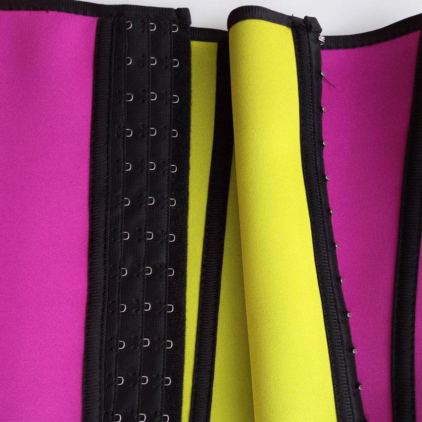 CatWalk Waist Latex Rubber Trainer Cincher Underbust Corset BodyShapewear S-XXL (Black) - Intl