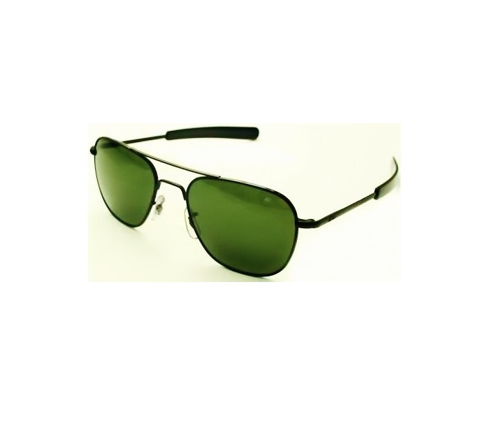 ..แว่น AO Original Pilot...True Color® Green (เลนส์สีเขียว)...Black (กรอบสีดำ) Made in USA ใหม่ แท้