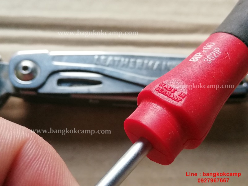 ไขควงดาวแฉก เยอรมัน Wiha .SoftFinish .. 8IPx60....(362IP)..Made in Germany...ใหม่ แท้ ใช้กับคีมเอนกประสงค์ Leatherman