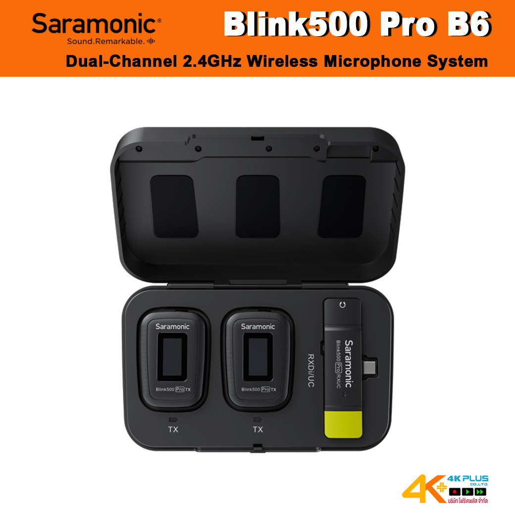 Saramonic Blink 500 PRO シリーズ B6 ミニデュア Saramonic Blink 500 Pro 2.4GHzワイヤレスラベリアマイクセット