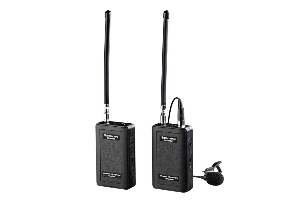 Saramonic SR-WM4C - Wireless 4-Channel VHF Lavalier Omnidirectional Microphone System