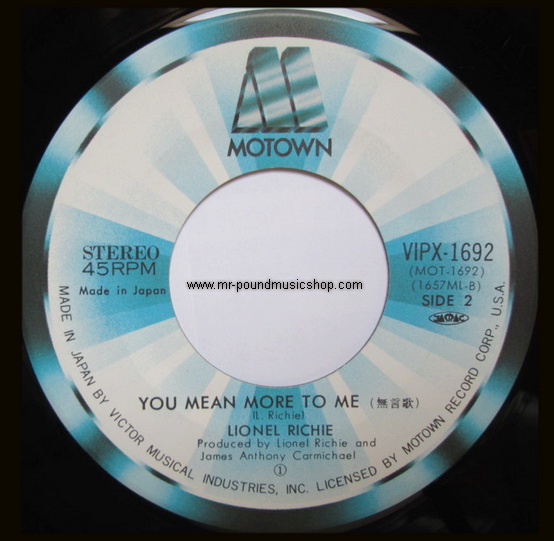 Lionel Richie - You Are / You Mean More To Me