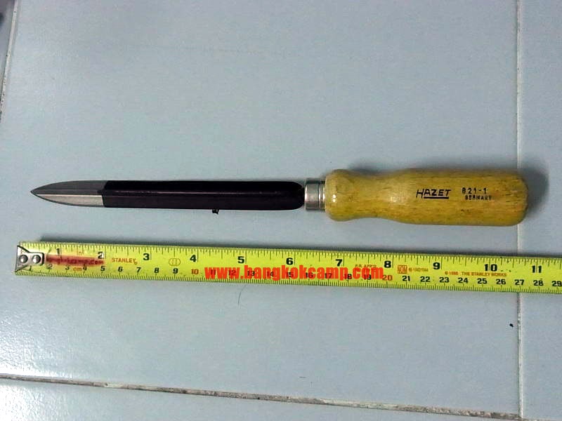 เหล็กขูดชาร์ป เยอรมัน HAZET. 6นิ้วMade in GERMANY. ใหม่เก่าเก็บ