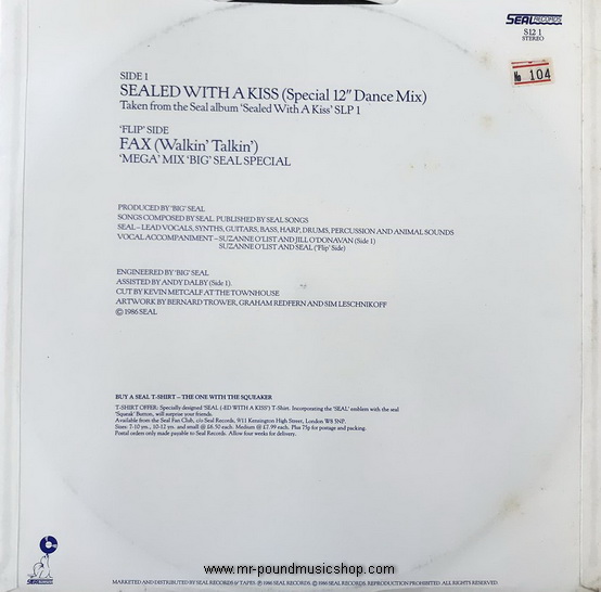 Seal - Sealed With A Kiss