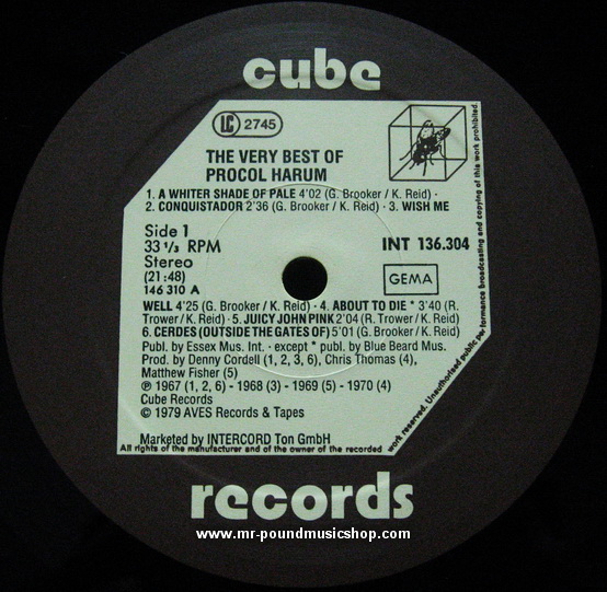 Procol Harum - The Very Best Of Procol Harum