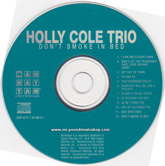 Holly Cole Trio - Don't Smoke In Bed