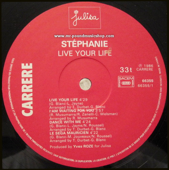 Stephanie - Live Your Life
