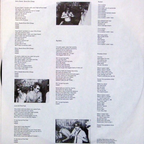 AC/DC - Dirty Deeds Done Dirt Cheap