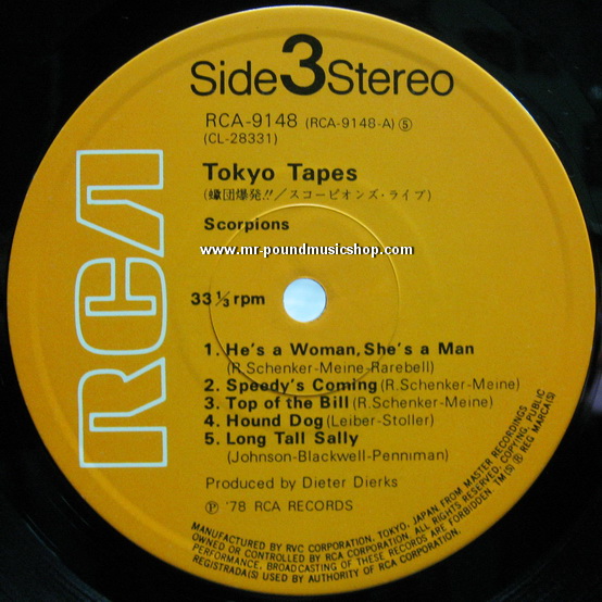 Scorpions - Tokyo Tapes
