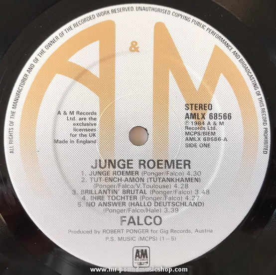 Falco - Junge Roemer