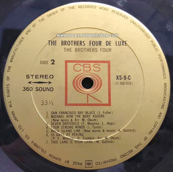 The Brothers Four - De Luxe