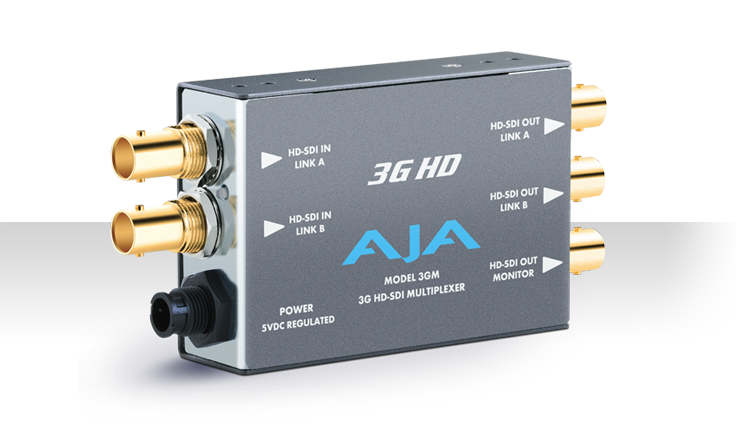 3GM - 3G/1.5G HD-SDI Multiplexer