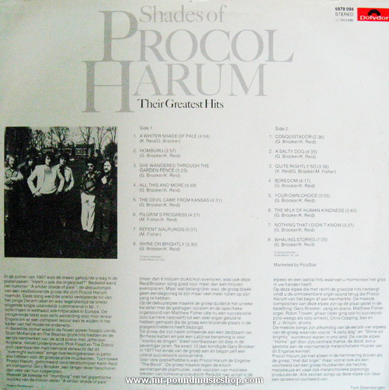 Procol Harum - Shades of Procol Harum / Their Greatest Hits