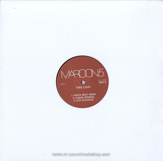Maroon 5 - This Love / Sunday Morning