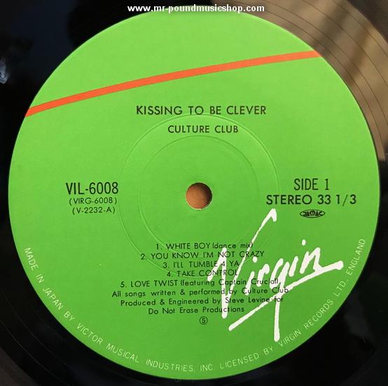 Culture Club - Kissing To Be Clever