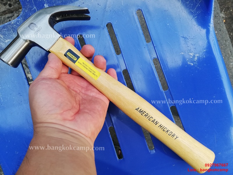 ค้อนหงอนด้ามไม้ Stanley ใหม่ แท้ Made in USA