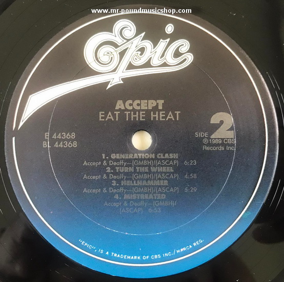Accept - Eat The Heat